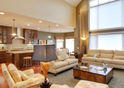 Family room seating area