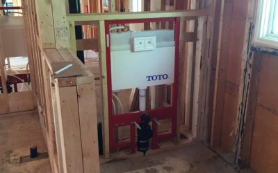 A Wall Hung Toilet