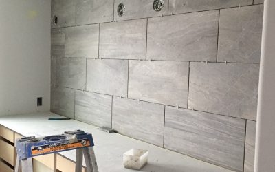 Tiled Wall Feature