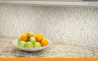 Natural Elegance: Pebble Mosaic Flooring with Florida Tile PietraArt Pebbles
