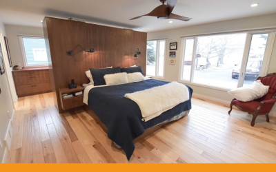 Master Bedroom and Retreat Complete in an Alberta Home Renovation